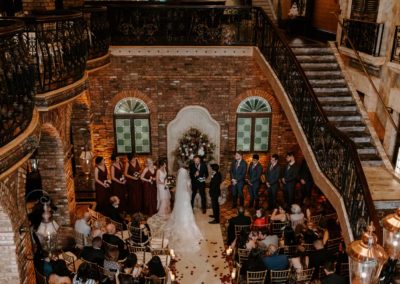 The Cruz Building Wedding interior